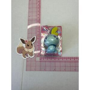 Sobble Pokemon Yurayura Swinging Head Mascot Keychain